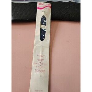 Vintage 1978 Talon Polyester Coil Zipper - Navy - 9" 22cm - New